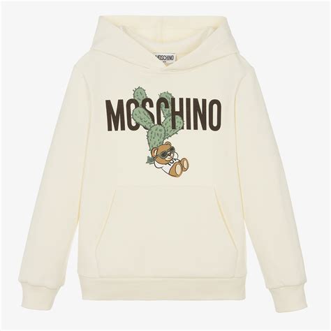 moschino hoodie boys.